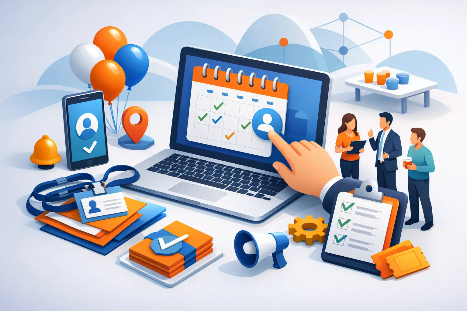 איך לנהל הרשמה לאירוע עסקי בלי עומס