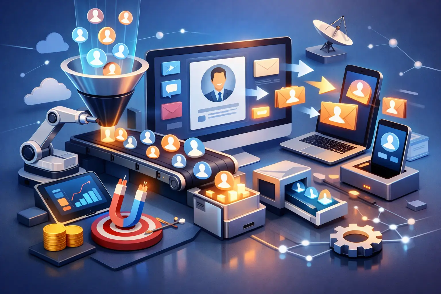 יצירת לידים אוטומטית שעובדת בשטח