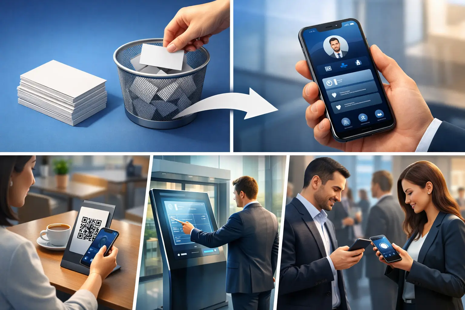 How to Replace Paper Business Cards